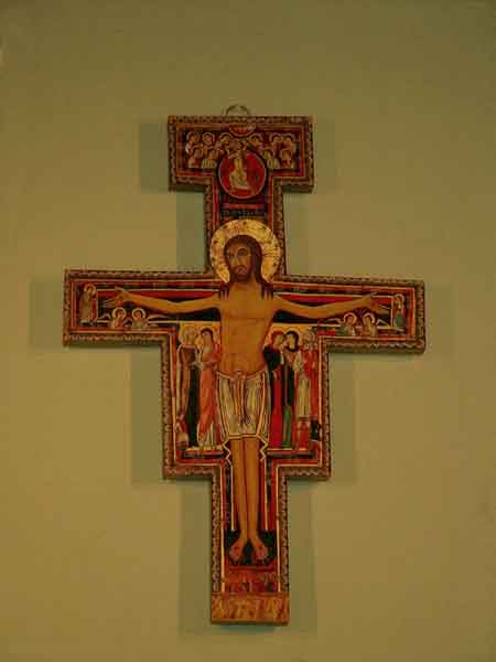 San Damiano Cross above the main altar
